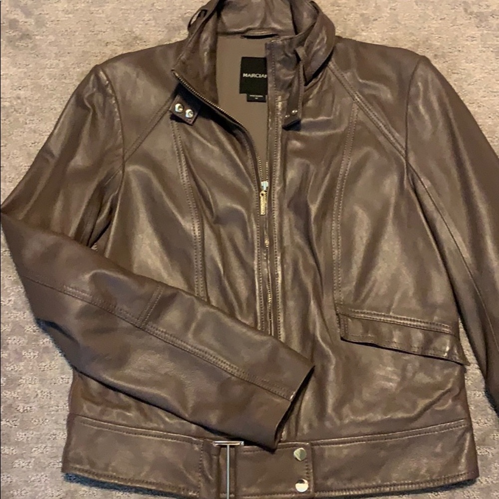 Marciano Leather Jacket Size M